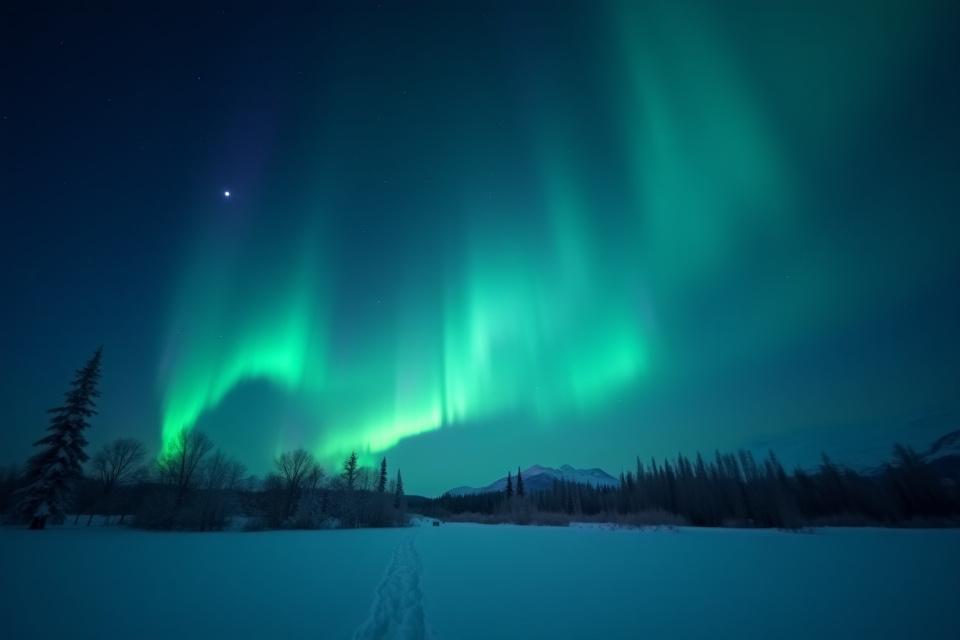 Spektakulær nordlys over norsk landskap med skreddersydde reiseopplevelser